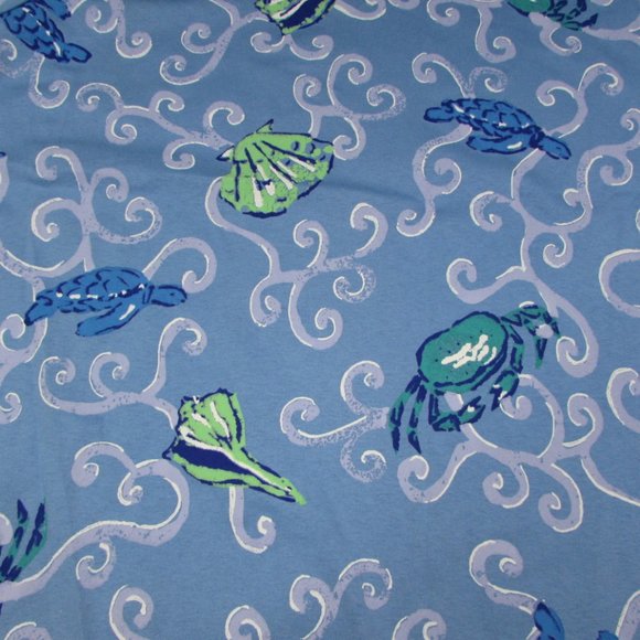 Vintage Copa Cabana Top Capris Set 4X Ocean Life - Picture 3 of 9